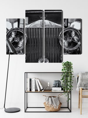 Ljuddämpande tavla - Rolls royce up close