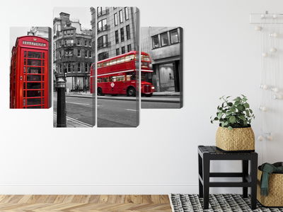 Ljuddämpande tavla - Vintage american car in cuba