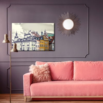 Ljuddämpande tavla - Warsaw vintage buildings