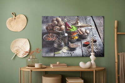 Ljuddämpande tavla - Spices with nuts