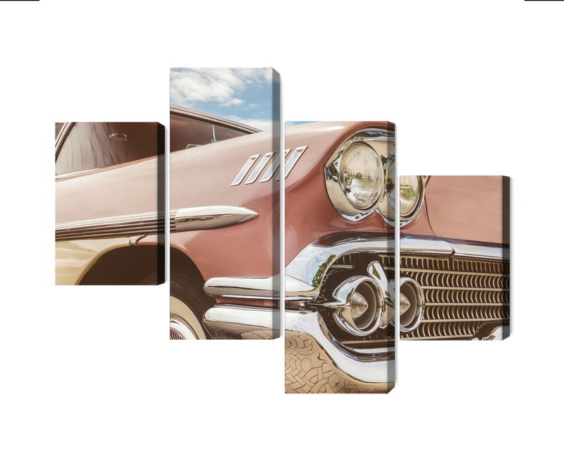 Ljuddämpande tavla - American car from the 1950s