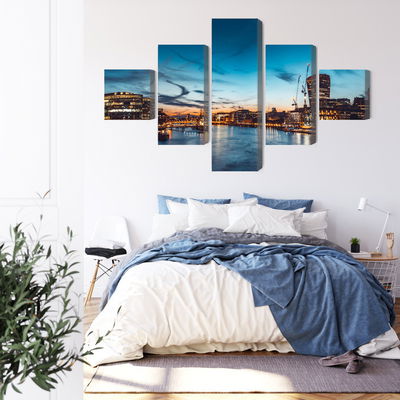 Ljuddämpande tavla - River thames in great britain