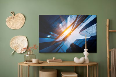 Ljuddämpande tavla - Skyscrapers, Shanghai