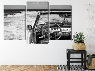 Ljuddämpande tavla - The interior of an old cuban