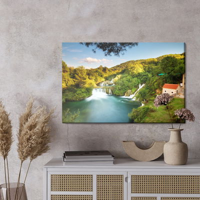 Ljuddämpande tavla - Skradinski buk waterfall