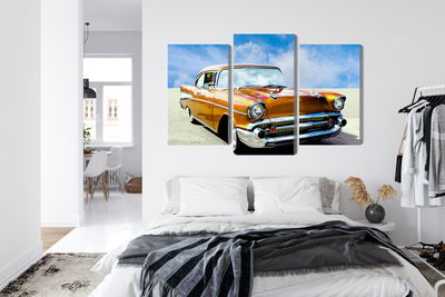 Ljuddämpande tavla - American vintage car