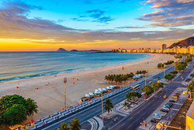 Ljuddämpande tavla - Sunrise view of copacabana