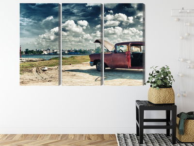 Ljuddämpande tavla - Panoramic view of havana