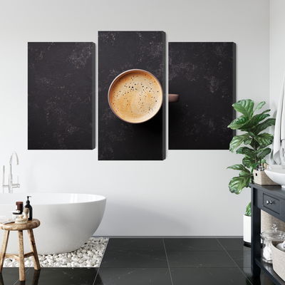 Ljuddämpande tavla - A cup of fresh coffee