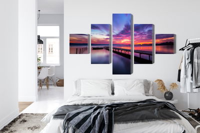 Ljuddämpande tavla - Great sunset