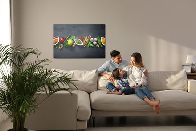 Ljuddämpande tavla - Oriental herbs and spices