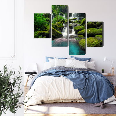 Ljuddämpande tavla - A beautiful waterfall