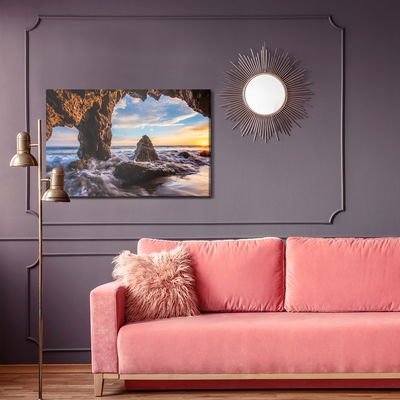 Ljuddämpande tavla - Sea cave