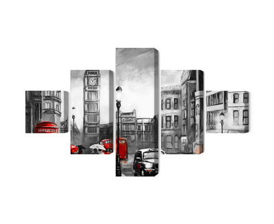 Ljuddämpande tavla - London street view