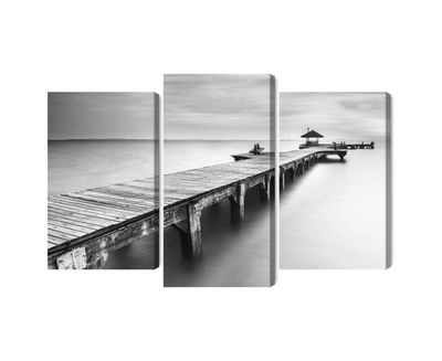 Ljuddämpande tavla - Wooden pier