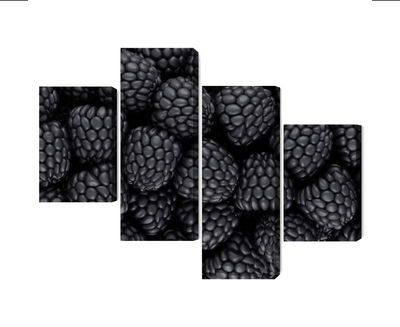 Ljuddämpande tavla - Blackberries on a macro scale