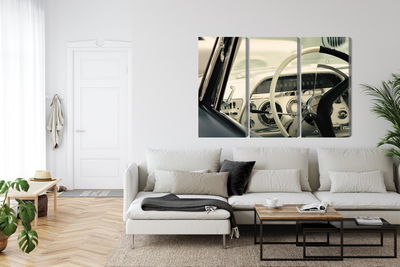 Ljuddämpande tavla - The interior