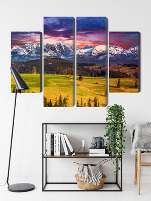 Ljuddämpande tavla - Landscape with the polish