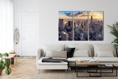 Ljuddämpande tavla - 3d panorama of New York city