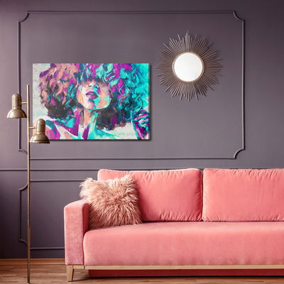 Ljuddämpande tavla - Louise - oil painting