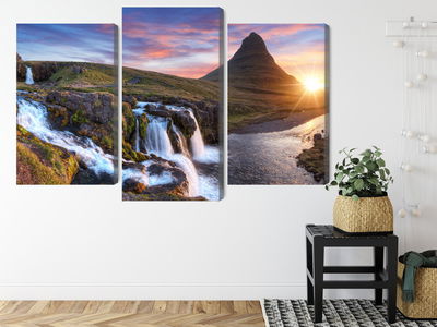 Ljuddämpande tavla - Kirkjufell mountain