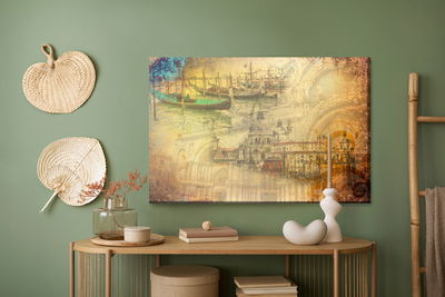 Ljuddämpande tavla - Venetian charms in vintage