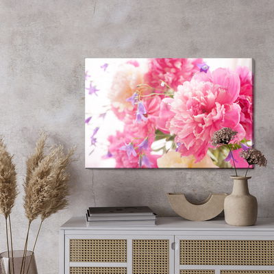 Ljuddämpande tavla - Pink peonies