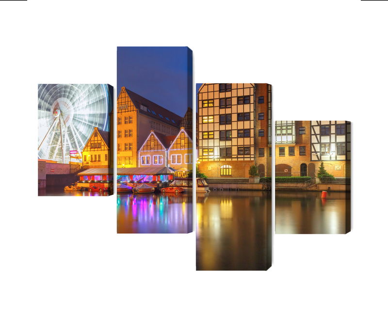 Ljuddämpande tavla - Motlawa in gdansk