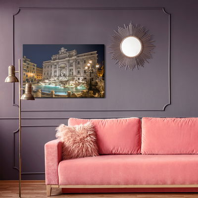 Ljuddämpande tavla - Trevi fountain Rome