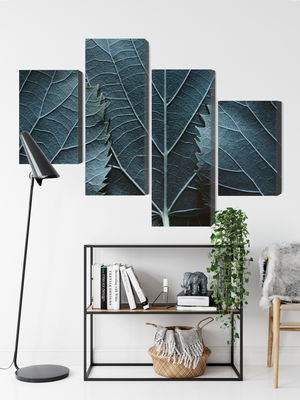 Ljuddämpande tavla - Leaves with a macro