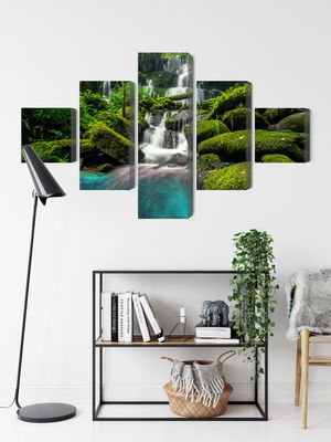 Ljuddämpande tavla - A beautiful waterfall