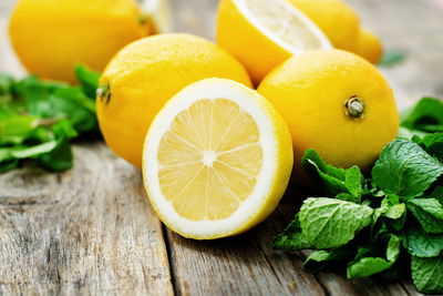 Ljuddämpande tavla - Lemon with mint