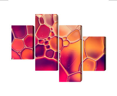 Ljuddämpande tavla - Water drops on a macro scale