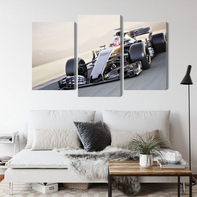 Ljuddämpande tavla - Formula 1 car