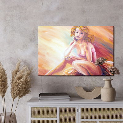 Ljuddämpande tavla - Painted dancer