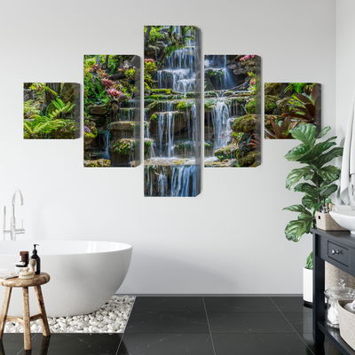 Ljuddämpande tavla - Thai waterfall