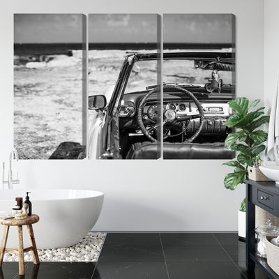 Ljuddämpande tavla - The interior of an old cuban