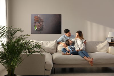 Ljuddämpande tavla - Coffee beans