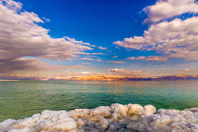 Ljuddämpande tavla - Dead sea and salt