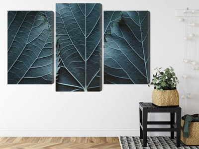 Ljuddämpande tavla - Leaves with a macro