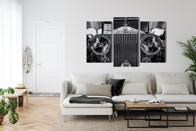 Ljuddämpande tavla - Rolls royce up close