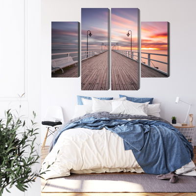 Ljuddämpande tavla - The pier in gdynia orlowo