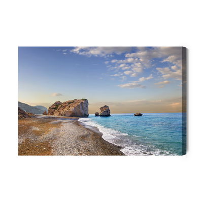 Ljuddämpande tavla - Rocks by the sea