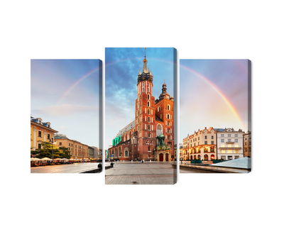 Ljuddämpande tavla - St. mary's basilica in Kraków