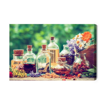 Ljuddämpande tavla - Spice bottles