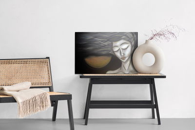 Ljuddämpande tavla - A female portrait