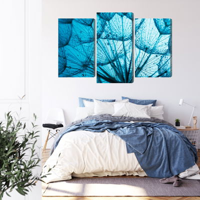 Ljuddämpande tavla - A close-up of a 3d dandelion