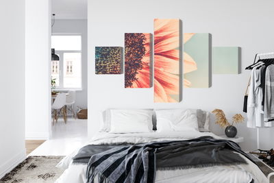 Ljuddämpande tavla - Blooming sunflower