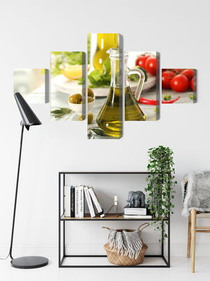 Ljuddämpande tavla - Jug with fresh oil