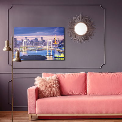 Ljuddämpande tavla - Rainbow bridge in tokyo